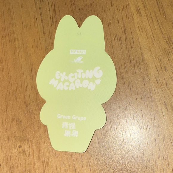 Exciting Macaron Labubu - Green Grape - Picture 7 of 7